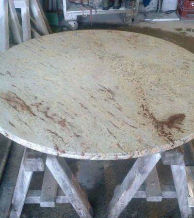 table ronde marbre